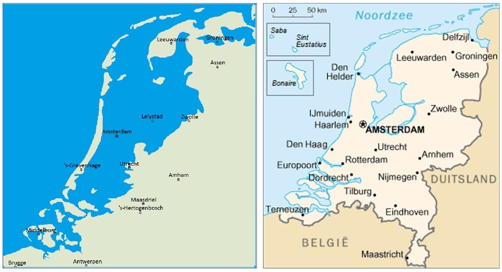 sea level comparison